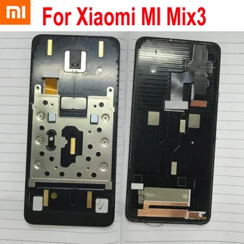 Оригинальный вспомогательный корпус Передняя панель Лицевая панель Средняя рамка для телефона Xiaomi Mi mix 3 mix3 Запчасти Без ЖК-экрана