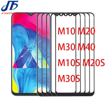 10шт Замена Сенсорной Панели Для Samsung Galaxy M10S M20S M30S M40 ЖК-Дисплей Передний Внешний Экран Стеклянная Линза С OCA