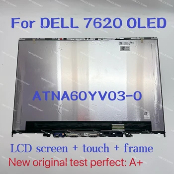 16 Дюймов ATNA60YV03-0 для Dell 7620 DP/N: 9Y5DM Precision 7620 ЖК-OLED UHD 4K Замена сенсорного экрана В сборе
