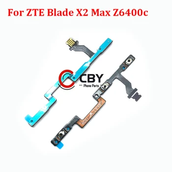 Для ZTE Blade X2 Max Z6400c Переключатель громкости Вкл Выкл Боковая Кнопка Клавиша Замена Гибкого Кабеля