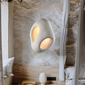 Nordic Creative Wabi-sabi Wind Светодиодные подвесные светильники для ресторана Lustre Спальня Столовая Домашний декор Прикроватный подвесной светильник