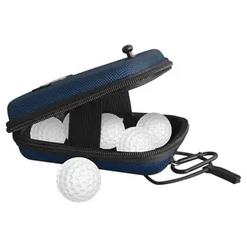 Жесткая Коробка для мяча для гольфа EVA С карабином, Ударопрочный Чехол для хранения Дальномера для гольфа Bushnell V2, V3, V4, V5 Pro, X2, Pro XE и др.