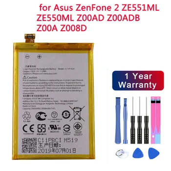 Новые данные C11P1424 Аккумулятор Телефона 3000 мАч для Asus ZenFone 2 ZE551ML ZE550ML Z00AD Z00ADB Z00A Z008D Аккумулятор Телефона