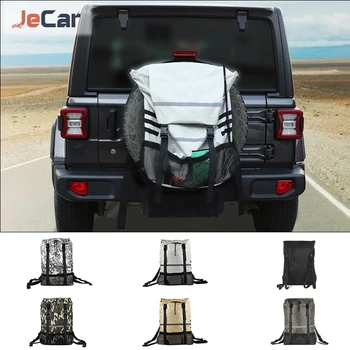 Автомобильные многофункциональные сумки для хранения запасных шин С регулируемыми ремнями Для автомобильных аксессуаров Jeep Wrangler TJ JK JL