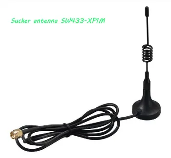 5 шт./лот SW433-XP1M - 433MHz удлинительный радиочастотный кабель длиной 1 метр и интерфейсная Антенна SMA-J Sucker