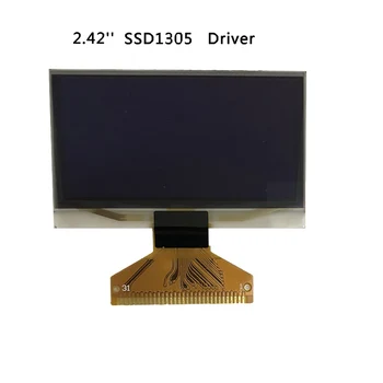 2,4/2,42 Дюймовый OLED-дисплей 12864 ЖК-экран С Подсветкой Устройства 13V SSD1305 SSD1305Z SPI IIC I2C Промышленного качества