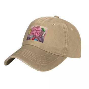 Gang Beasts Ковбойская шляпа Джентльменская шляпа Аниме Роскошная кепка Кепка для гольфа Мужская женская