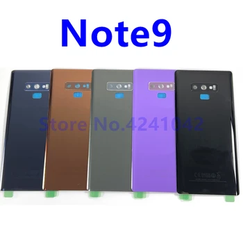 Задняя Стеклянная Крышка Note9 Для Samsung Galaxy Note 9 N960 N9600 SM-N960F N960U N960FD Задняя Стеклянная Крышка + Клей