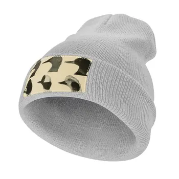 Винтажная вязаная шапочка с утиными головками, Детская шапка, военные Тактические кепки, шапки Дальнобойщиков для мужчин и женщин