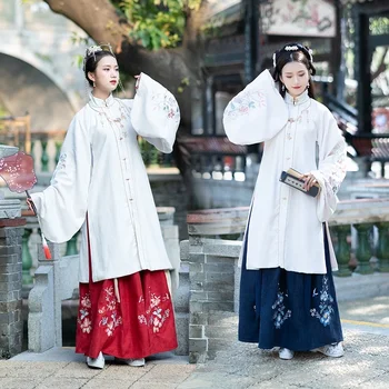 2019 Новое китайское традиционное женское платье Hanfu, китайское сказочное платье, одежда Hanfu, китайский древний костюм династии Тан FF2286