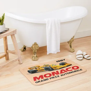 Гран При Монако 1987 Коврик для ванной Домашний декор Ковер для спальни Кухня Коврик для ног в ванной