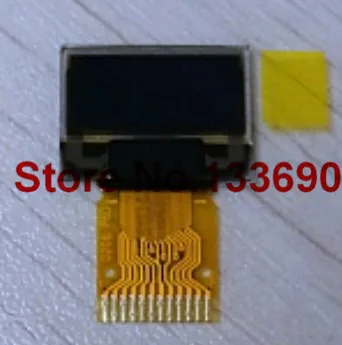 5шт 0,48-дюймовый дисплей, белый 12-контактный 4-проводной OLED-ЖК-экран SPI SPD0301, драйвер, Количество пикселей 72 * 32