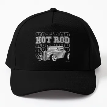 Hot Rod Word Art V2 Бейсболка Рыболовная кепка С Защелкивающимся Капюшоном Элитный Бренд Для Мужчин И Женщин