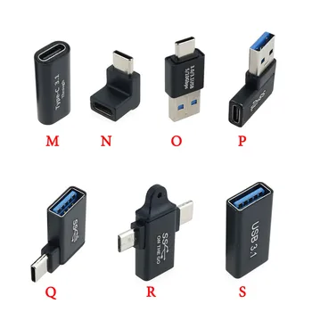 1шт USB-адаптер Type C От Мужчины к USB3.0 Женский USB К Типу C Разъем Micro OTG USB 3.0 к USB C Кабель Мини-Адаптер Конвертер