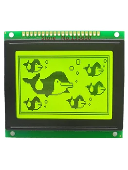 12864 ЖК-модули с графической точкой 128*64 128X64 Терминал контроля доступа LCD KS0107/KS0108 или эквивалентные размеры 78 мм x 70 мм
