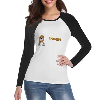 Распродажа Beagle Rescue Victoria! Футболка с длинным рукавом, быстросохнущая футболка, милая одежда, спортивные рубашки, топы для женщин