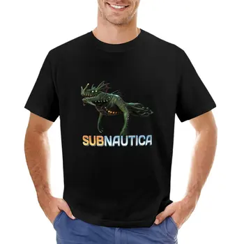 Subnautica - Футболка Sea Dragon Leviathan с аниме, летняя одежда, мужские футболки с графическим рисунком, забавные