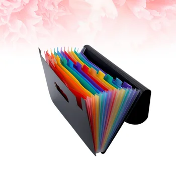 Практичная папка для файлов Rainbow Многослойная портативная папка-аккордеон формата А4 для документов, папка для файлов для студентов