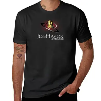 Новая футболка JessHavok, футболка для мальчика, пустые футболки, футболки на заказ, футболка оверсайз, мужские футболки с рисунком аниме