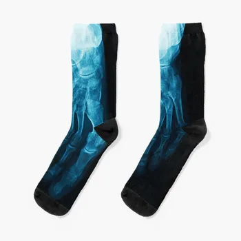 Рентгеновские носки для ног, мужские носки для гольфа, женские носки