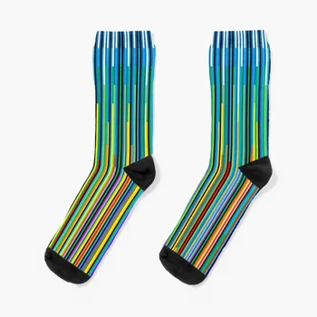 Простые числа (вертикальные - также доступны в горизонтальном виде и других цветах) Носки С подогревом, Компрессионные носки Женские