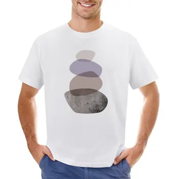 Футболка Balancing Stones, быстросохнущие великолепные забавные футболки для мужчин