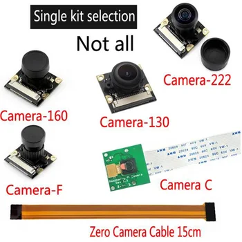 Камера Raspberry Pi с нулевой камерой, кабельная камера 130/160/222 градусов 