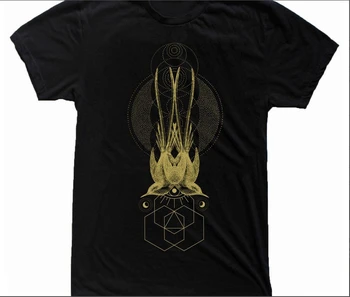 Мужская футболка Symmetric Sparrows с рисунком в горошек, рубашка Sacred Geometry Symmetry, 93093