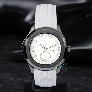 2023 Новые мужские часы с автоматическим Белым циферблатом лучшего бренда класса люкс montre homme reloj para mujer