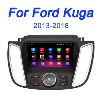 Автомобильный Android 10 Мультимедийный Для Ford Kuga Escape 2013-2016 Радио-Видеоплеер Навигация GPS 2 Din 2din