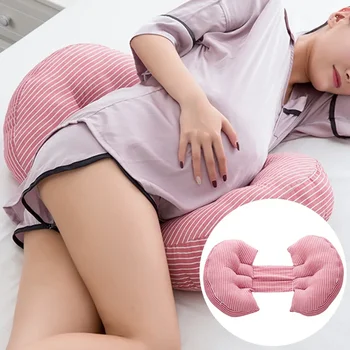 Подушка для беременных, многофункциональное боковое спальное место, защищающее талию, подушка для сна, поддерживающая живот, U-образная подушка для беременных