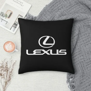 Наволочка с логотипом Lexus, чехол для подушек из полиэстера, удобная подушка для дивана, декоративные подушки, используемые для домашнего дивана в спальне