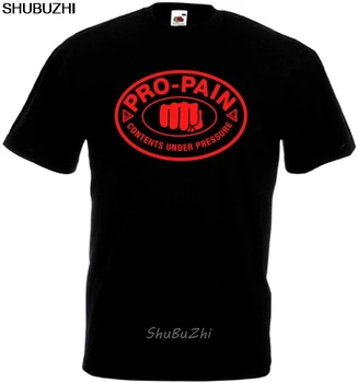 Футболка Pro Pain - Contents Under Pressure, черная, все размеры S-5XL, футболка с принтом на заказ, забавная футболка в стиле хип-хоп, мужские футболки sbz3199