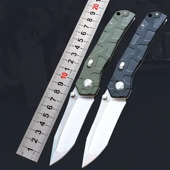 Качественный Складной нож Wolf FW45 D2 с лезвием G10 с ручкой для кемпинга Охоты Кухонного карманного выживания на открытом воздухе EDC Складной нож