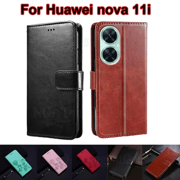 Vintage Phone Case For Huawei Nova 11i MAO-LX9 Funda Wallet Cover чехол на Carcasas Huawei Nova 11 Ultra Coque 11 Pro Mujer Etui