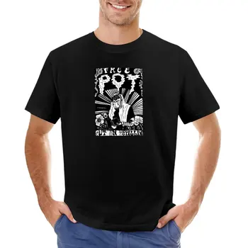 Футболка с надписью Free POT (Нанесите тфилин), быстросохнущие мужские футболки с животным принтом для мальчиков, большие и высокие футболки