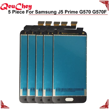 5 шт./Лот Для Samsung Galaxy J5 Prime J5P G570 Телефон ЖК-Дисплей Сенсорный Экран Дигитайзер В Сборе
