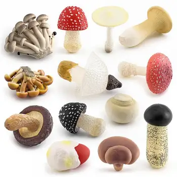 Неувядающая экологичная декоративная фигурка-накладной гриб, реквизит для фотосъемки 