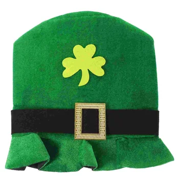 Реквизит для фотосессии в честь Дня Святого Патрика, ирландская вечеринка, шляпа с трилистником, декоративный цилиндр, сувенир для вечеринки в честь Ирландского дня.