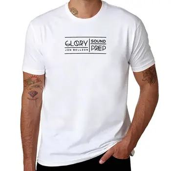 Новая футболка Jon Bellion Glory Sound Prep (Черный логотип), черные футболки, футболки в тяжелом весе, одежда в стиле хиппи, забавные футболки для мужчин