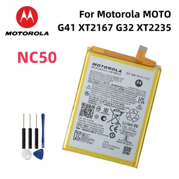 Оригинальный Аккумулятор 5000 мАч NC50 Аккумулятор Для MOTOROLA Moto G41 XT2167-2 G32 XT2235 NC50 + Бесплатные Инструменты