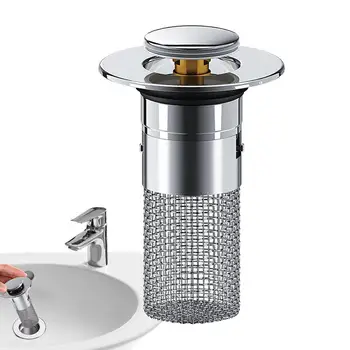 Сетчатый фильтр для слива ванны, универсальная пробка для раковины в ванной, кухонные принадлежности для раковин, унитазы, кухонные раковины, общественные туалеты