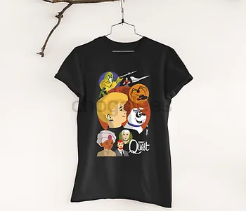 Футболка с героями мультфильмов Jonny Quest, мужская и женская футболка унисекс, все размеры от S до 4XL, NN853