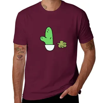 Новая футболка Clarence Farting Cactus, футболка оверсайз, быстросохнущая футболка, мужская одежда, мужская одежда