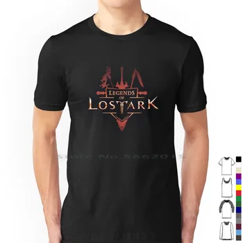 Футболка Lost Ark из 100% хлопка Tripod Studio Smilegate Gaming Wardancer The Lost Ark Game Deathblade The Lost Ark Game Scrapper