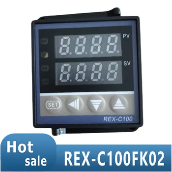 Регулятор температуры REX-C100FK02-8 * Высокоточный интеллектуальный регулятор температуры 4-20 МА REX-C100FK02 оригинал