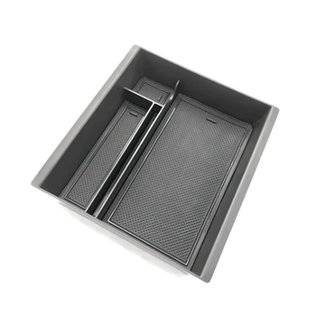 Для Tesla Model 3 Highland 2024 Органайзер на центральной консоли, лоток, коробка для хранения Аксессуаров С технологией Smooth Slide