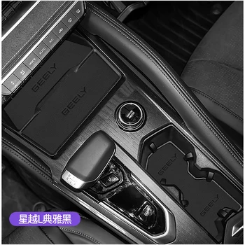 Коврик для Паза Двери Автомобиля Geely Monjaro KX11 Xingyue L 2021-2023 2024 Противоскользящий Коврик Резиновая Накладка Для Паза Ворот Auto Interior Stonic