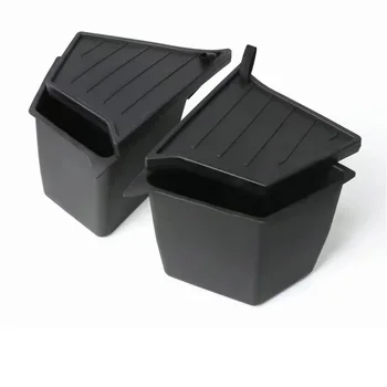 Боковые ящики для хранения в багажнике Tesla Model Y Задний грузовой отсек TPE Box Organizer Ведро и крышки