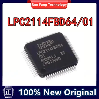 Новый оригинальный чип микроконтроллера LPC2114FBD64/01 LPC2114FBD64 QFP64 в наличии
